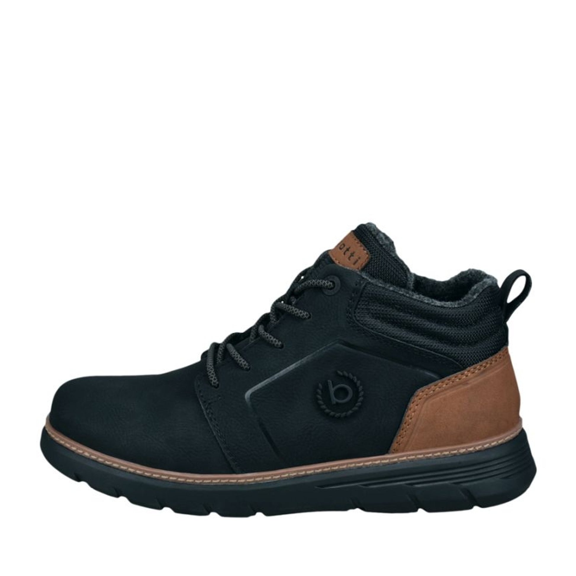 Men's Black Ankle Boots