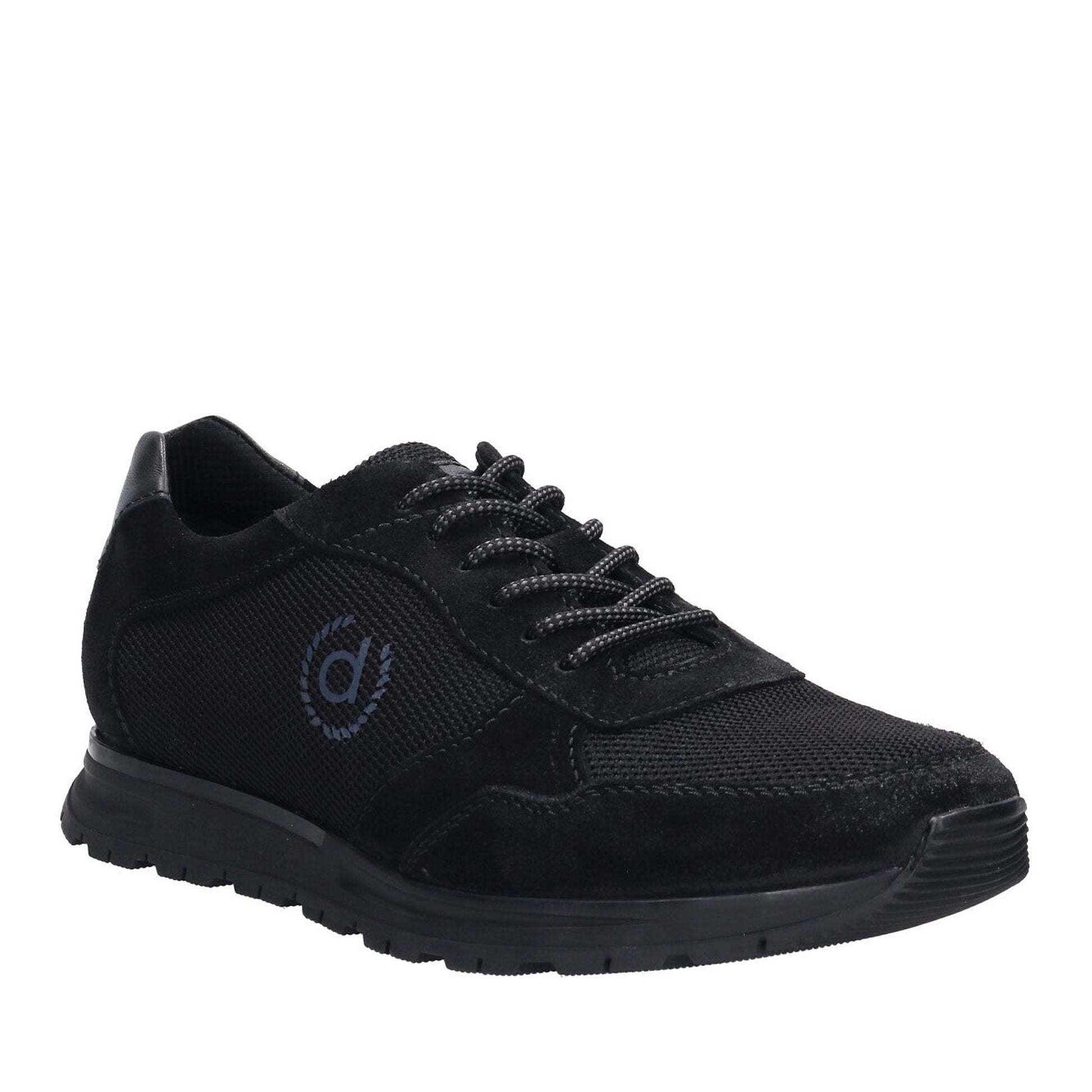 Stranger Sport Men's Black Wedge Athletic Sneakers