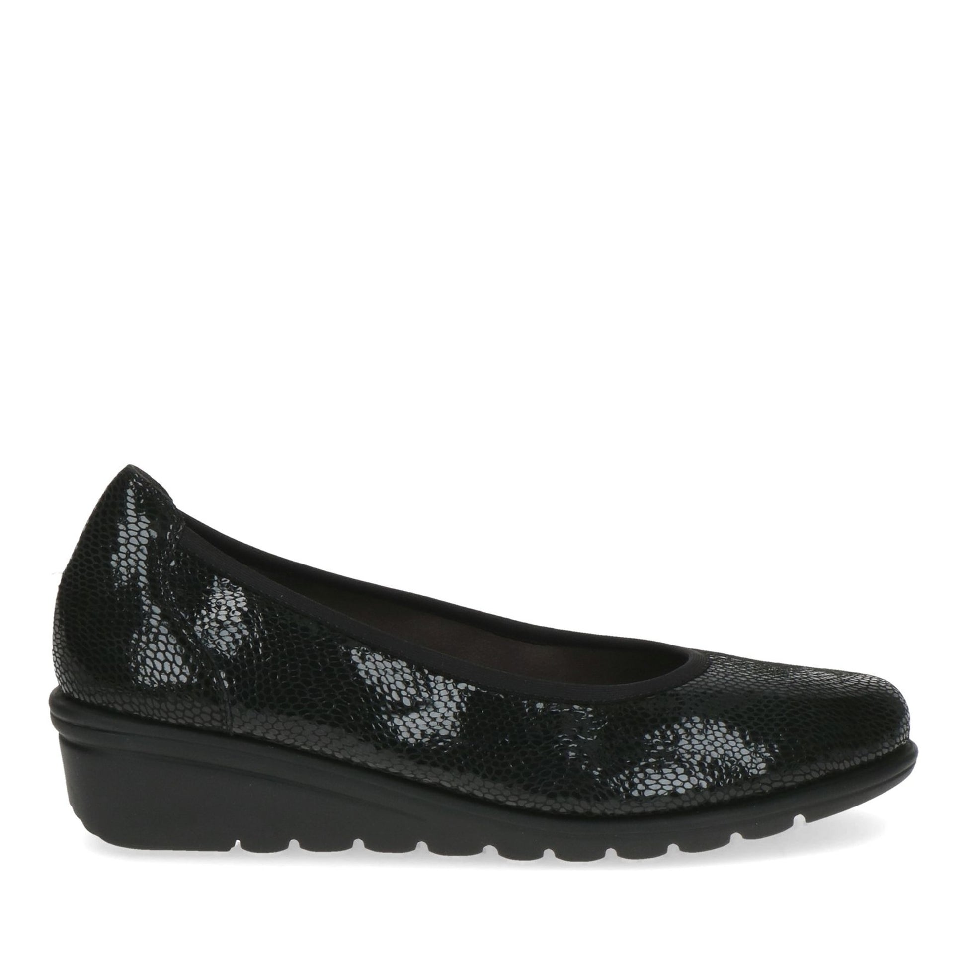 Women's Black Wedge Ballet Flats