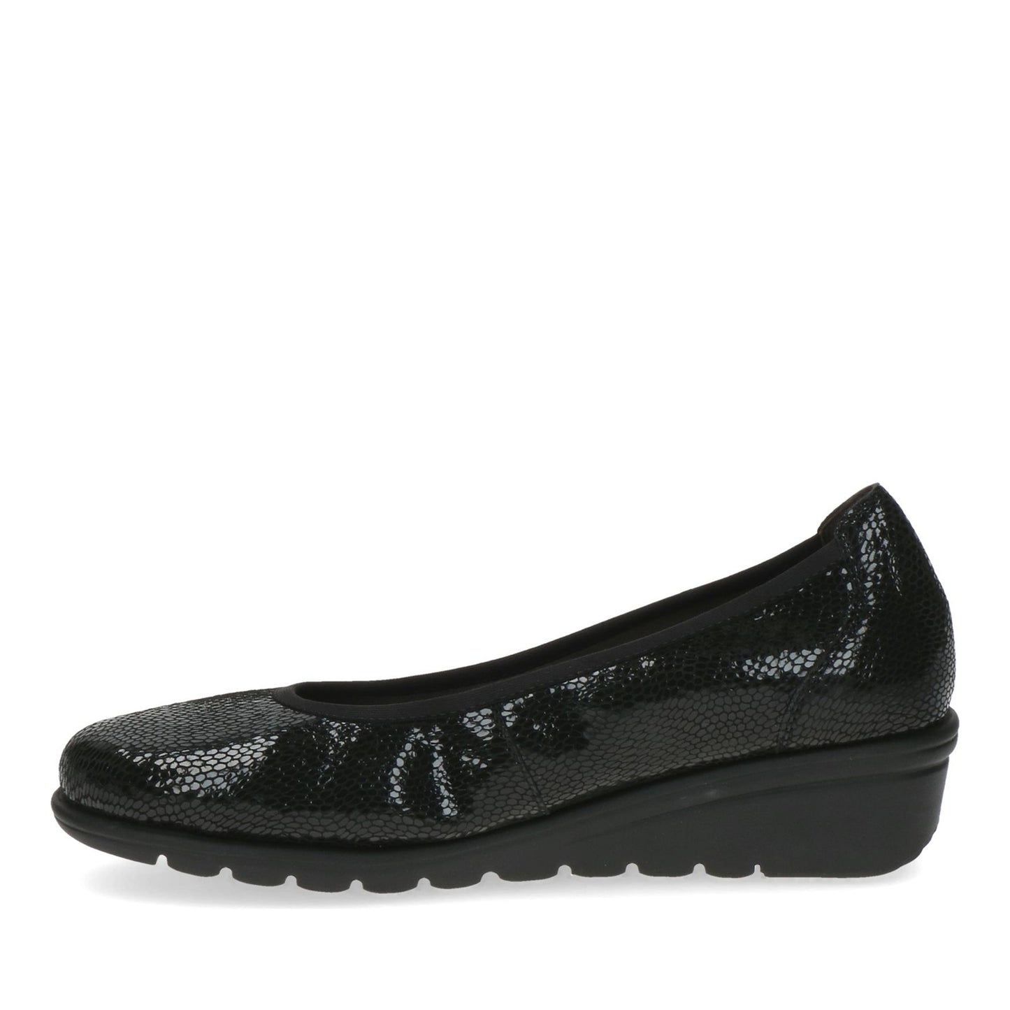Women's Black Wedge Ballet Flats