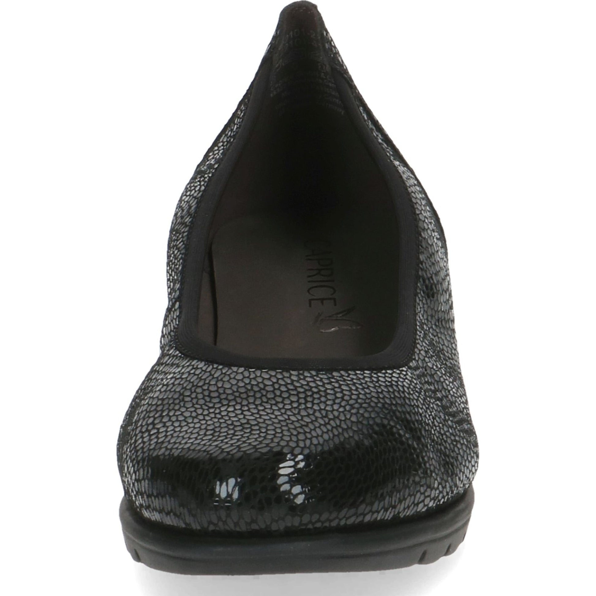 Women's Black Wedge Ballet Flats
