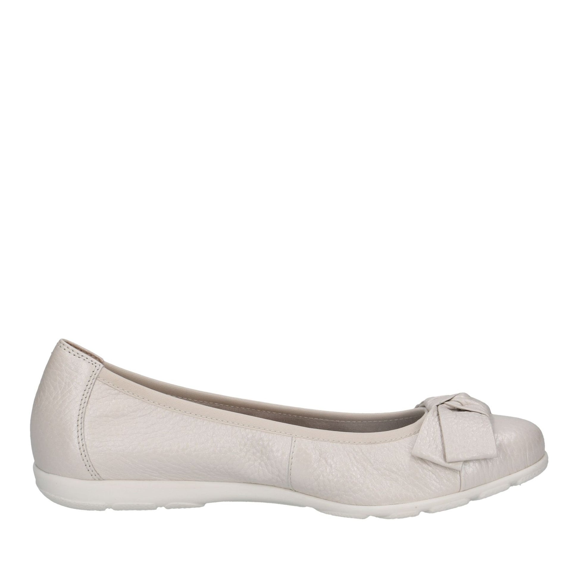 Women's Beige Wedge Ballet Flats