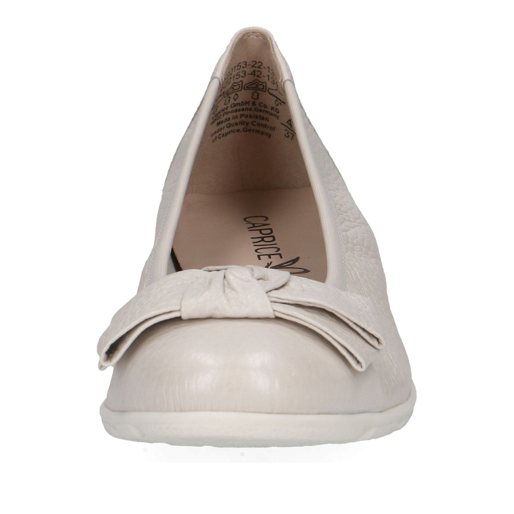 Women's Beige Wedge Ballet Flats