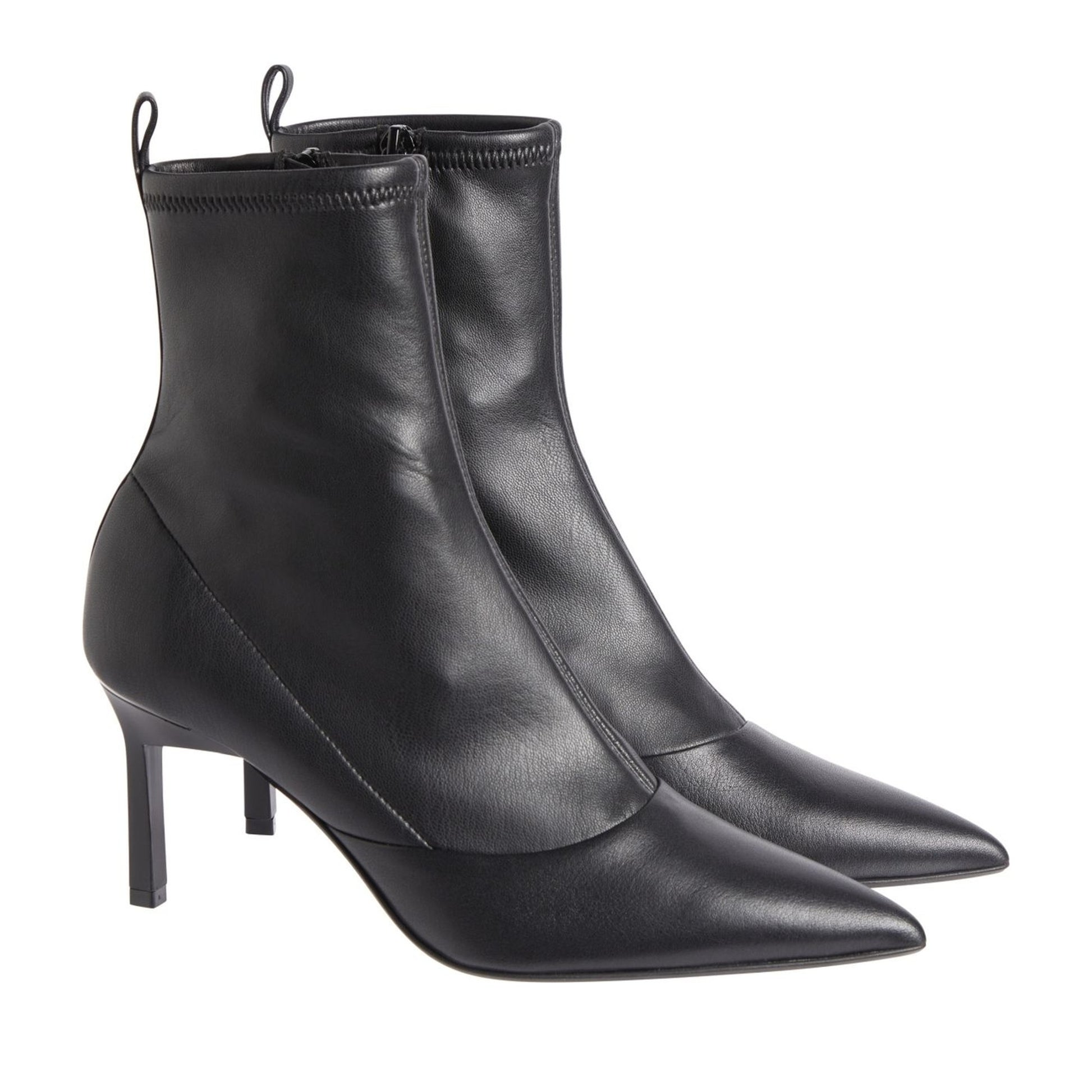 Geo Women's Black Stretch Ankle Boots
