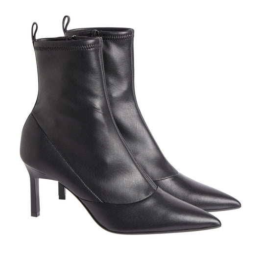 Geo Women's Black Stretch Ankle Boots