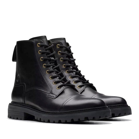 Clarkridge Men's Black Ankle Boots