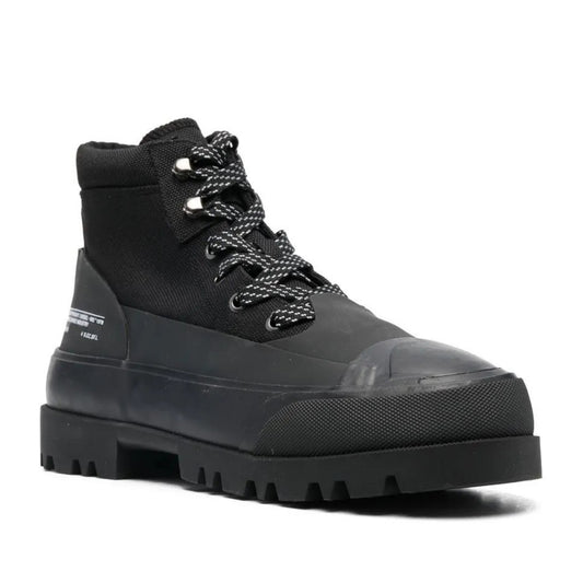 D-Hiko BT X Black Ankle Boots