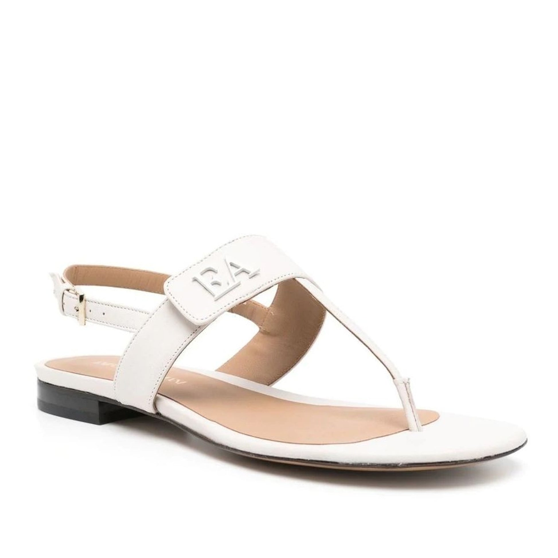 Women's Beige Open-Toe Sandals