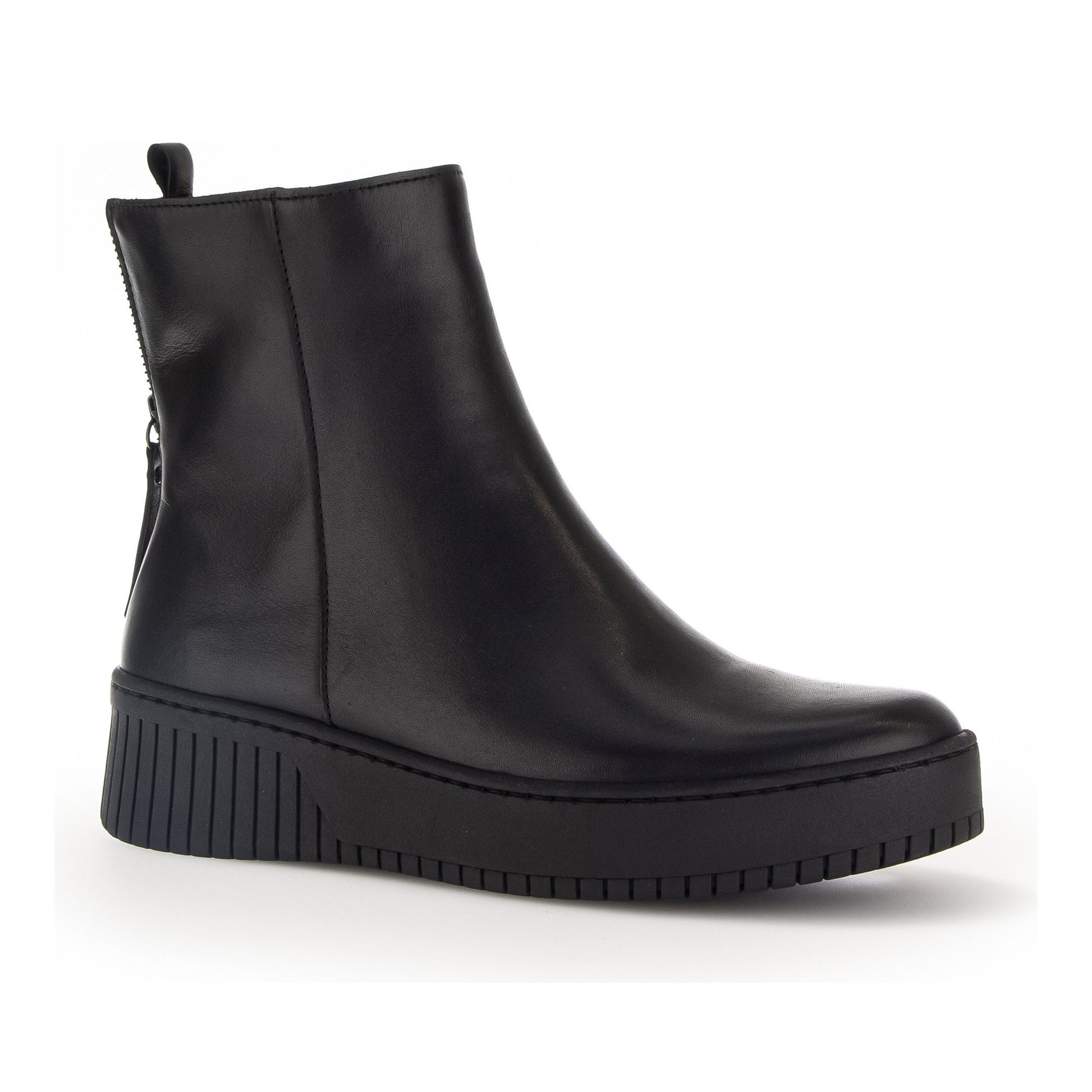 Women's Black Wedge Ankle Boots