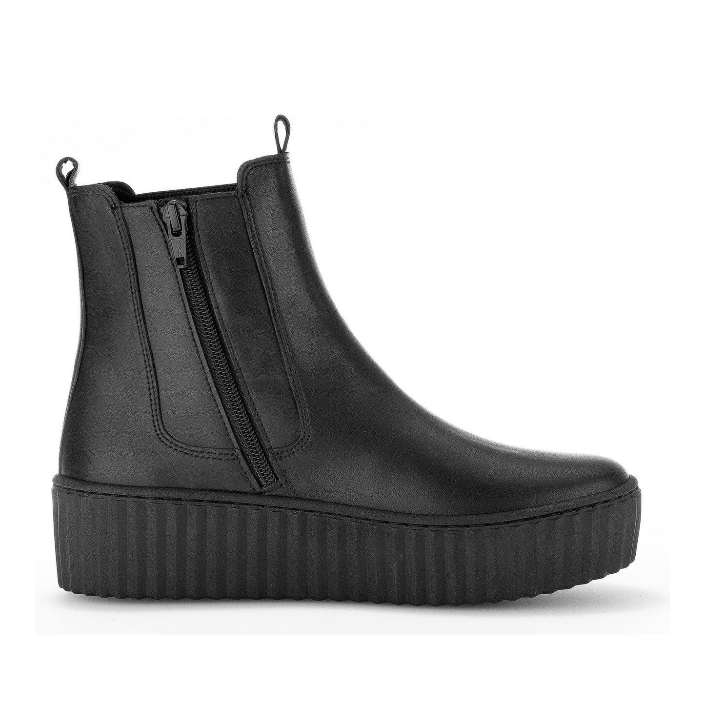 Women's Black Wedge Ankle Boots