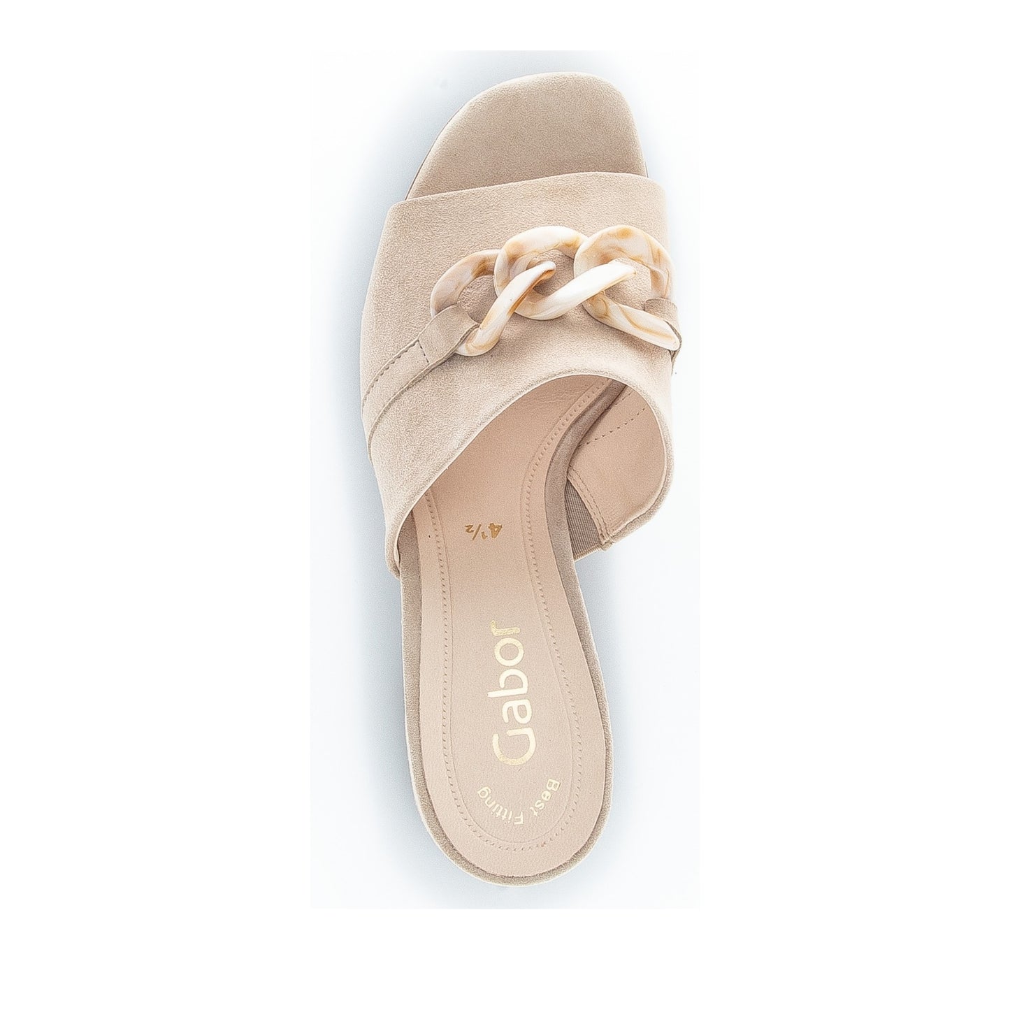 Women's Beige Open-Toe Sandals