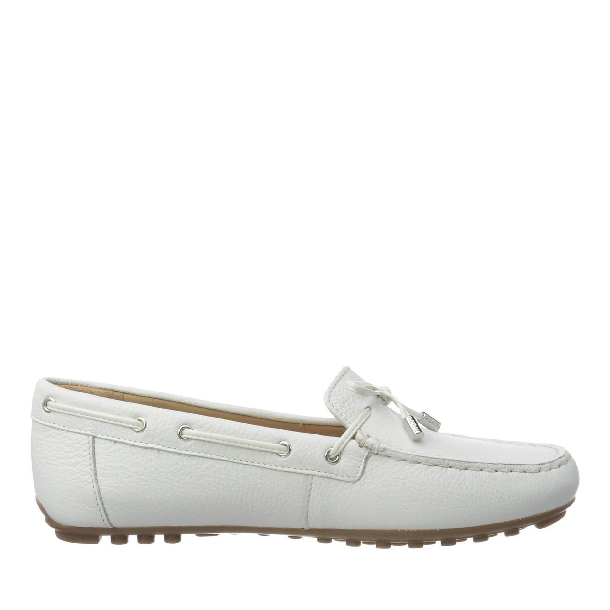 D Leelyan Women's White Moccasins