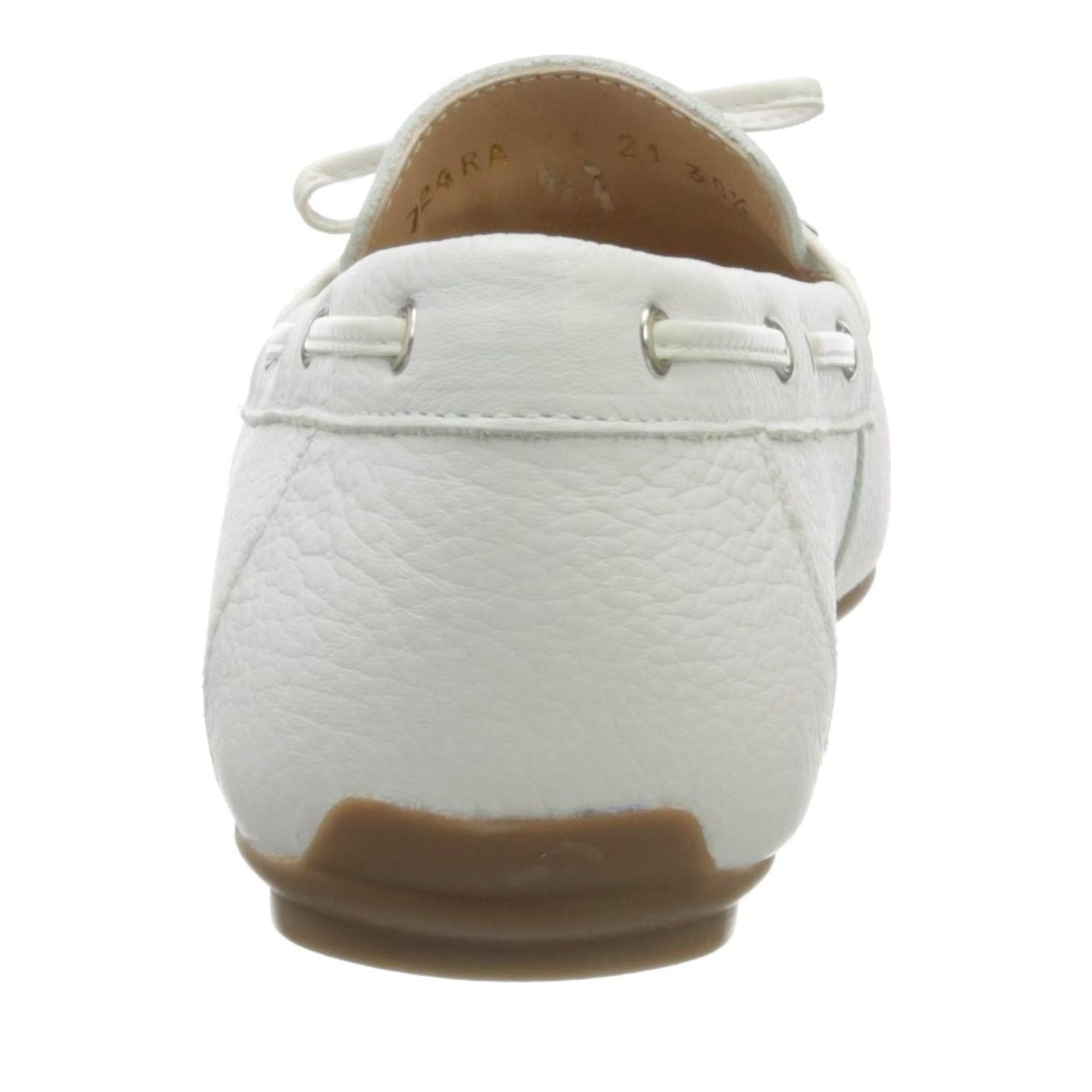 D Leelyan Women's White Moccasins