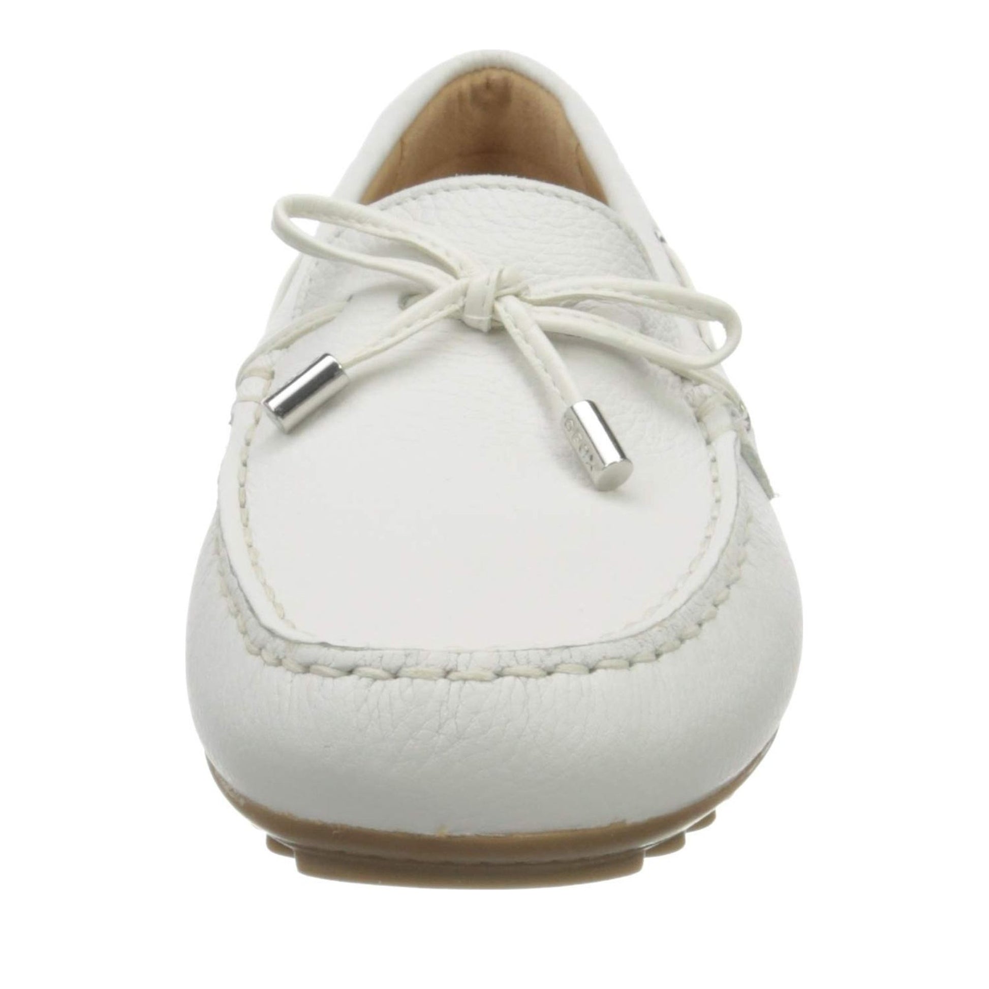 D Leelyan Women's White Moccasins