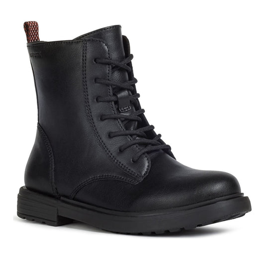 Eclair Girls' Black Ankle Boots