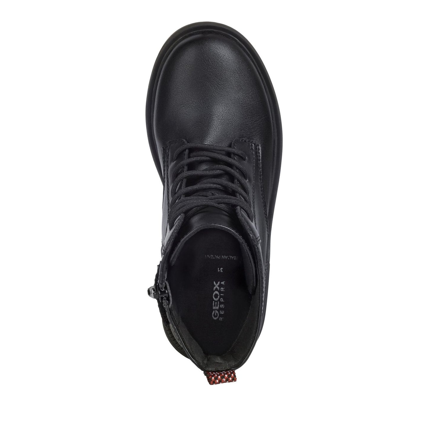 Eclair Girls' Black Ankle Boots