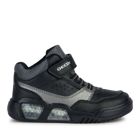 Illuminus Boys' Black Athletic Sneakers