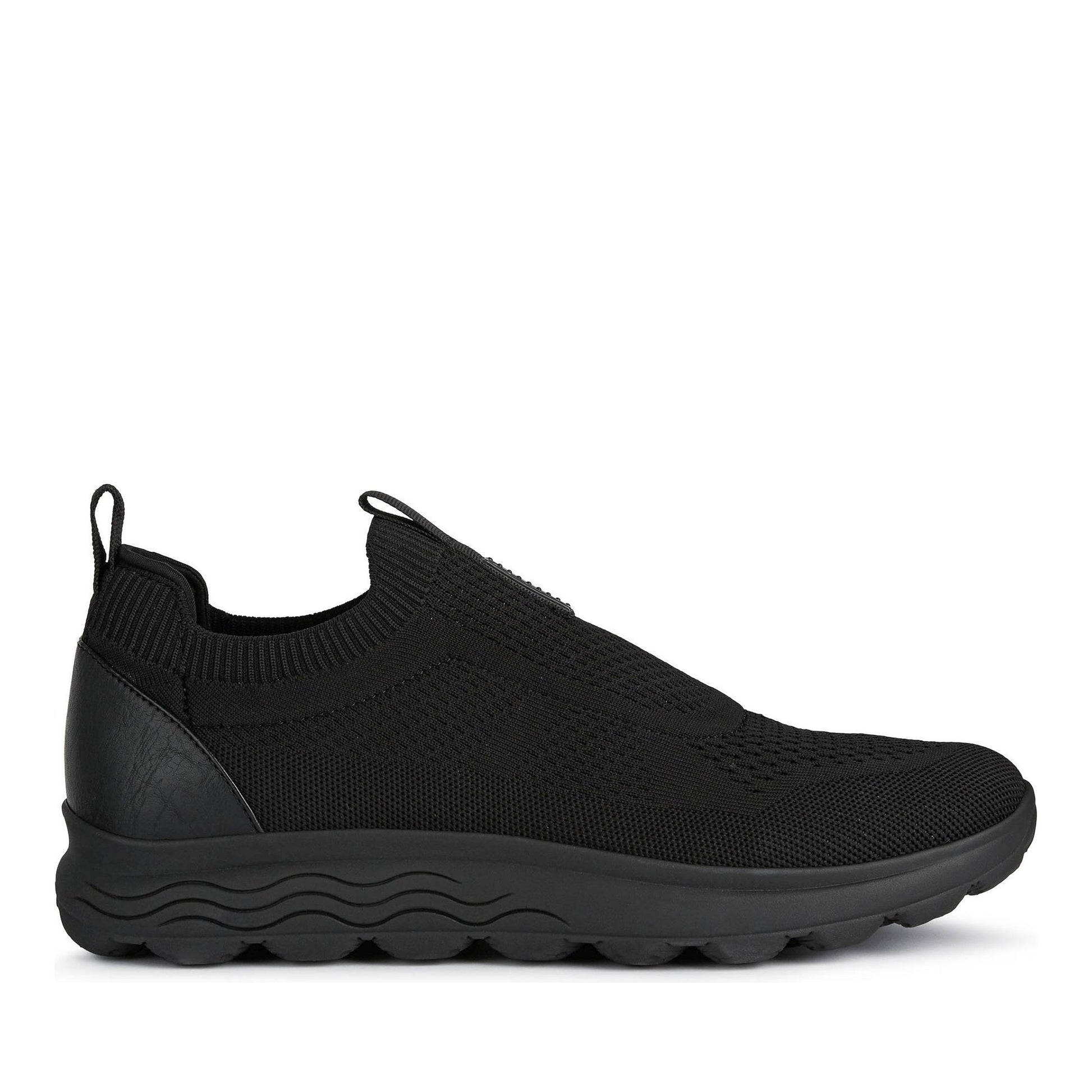 Spherica Men's Black Open-Toe Fashion Sneakers