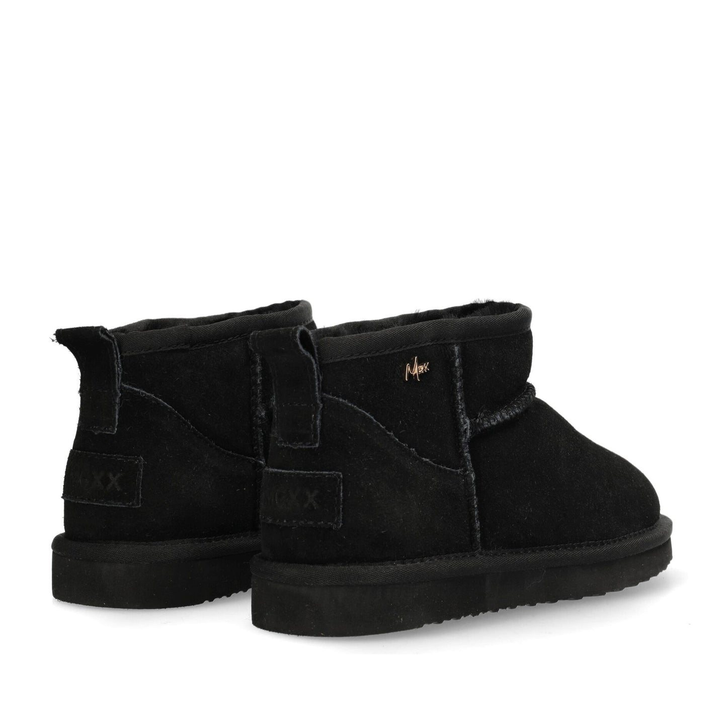 Kimo Women's Black Wedge Ankle Boots