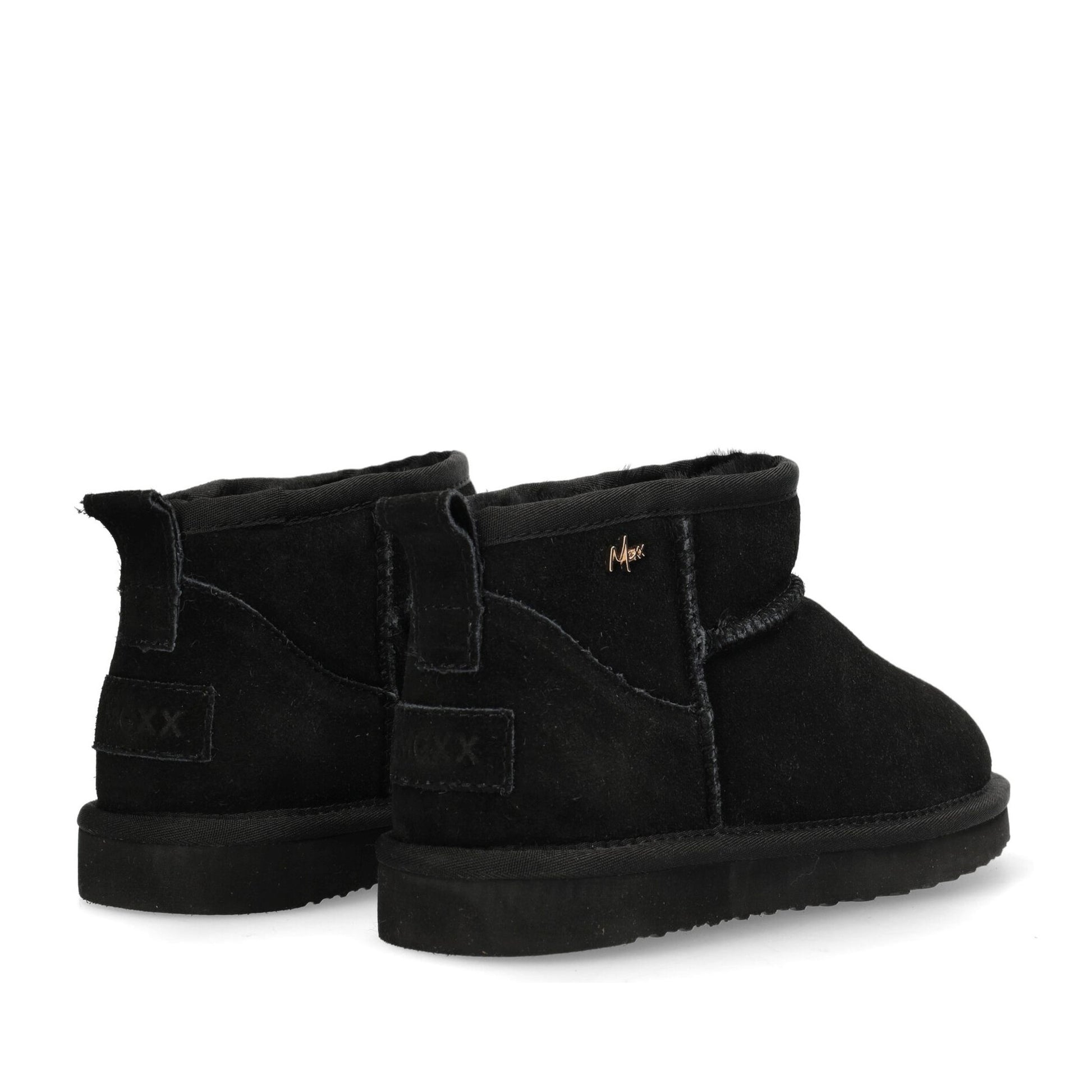 Kimo Women's Black Wedge Ankle Boots