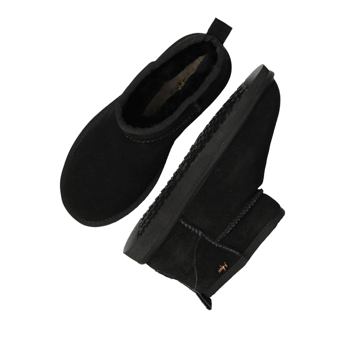 Kimo Women's Black Wedge Ankle Boots