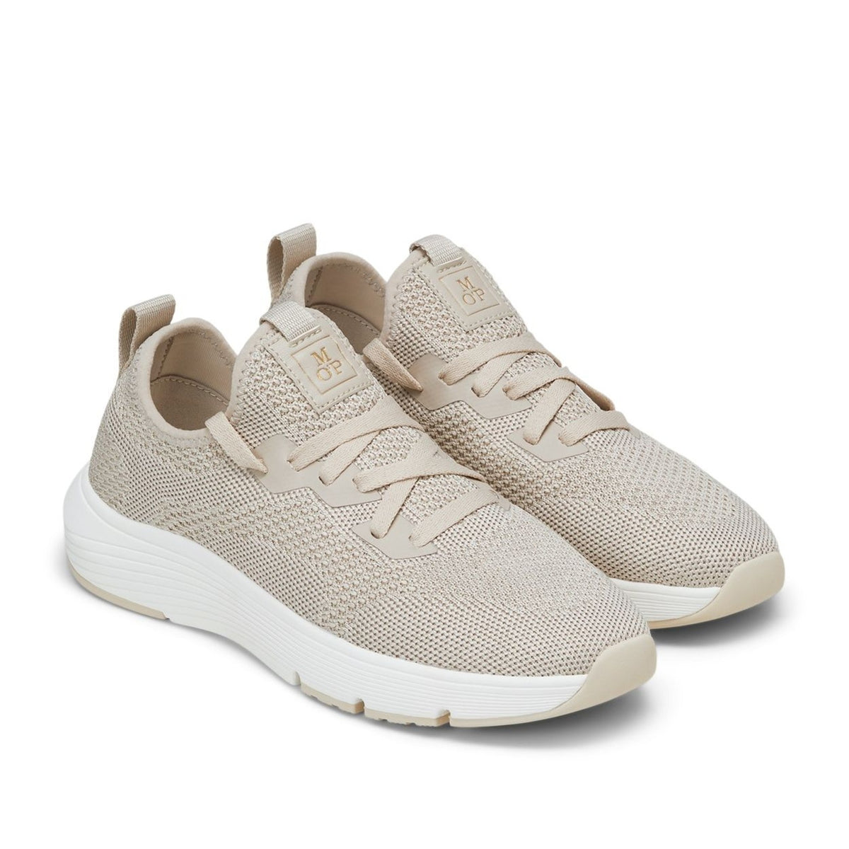leila sneakers beige