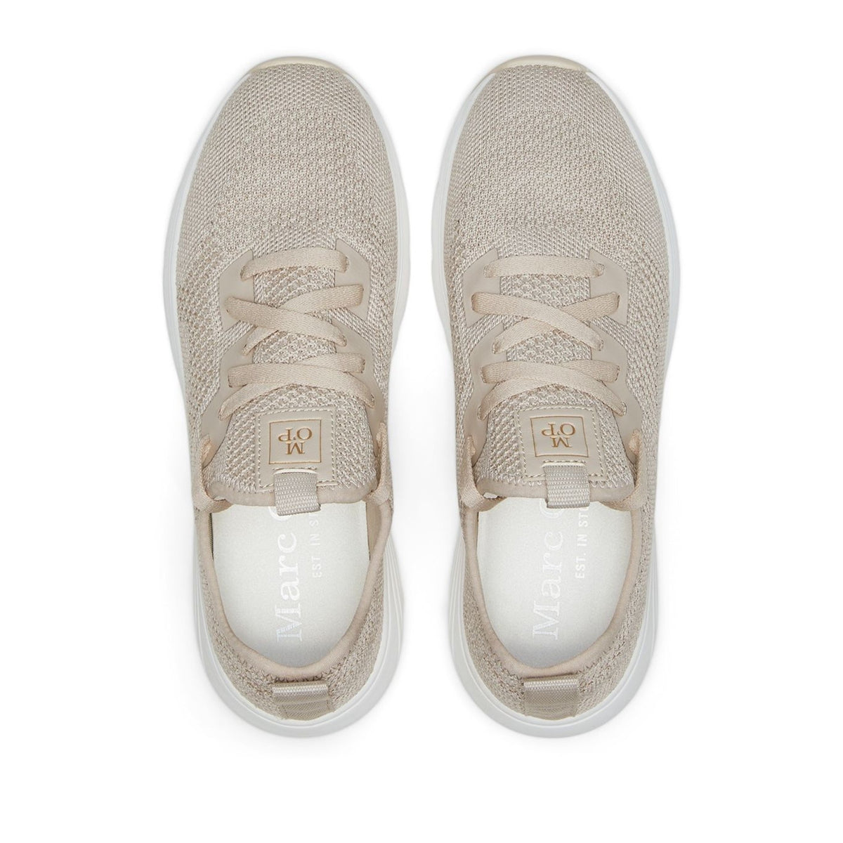 leila sneakers beige
