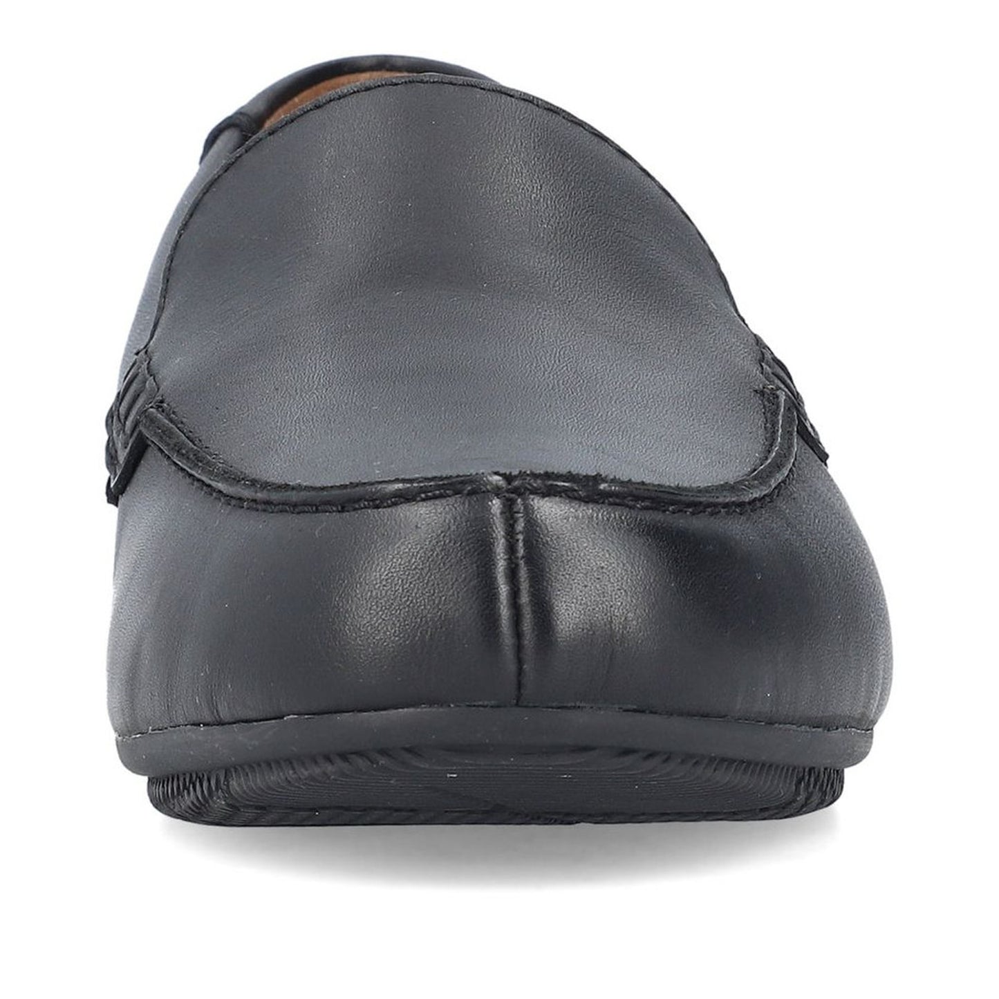 black classic closed mocasins
