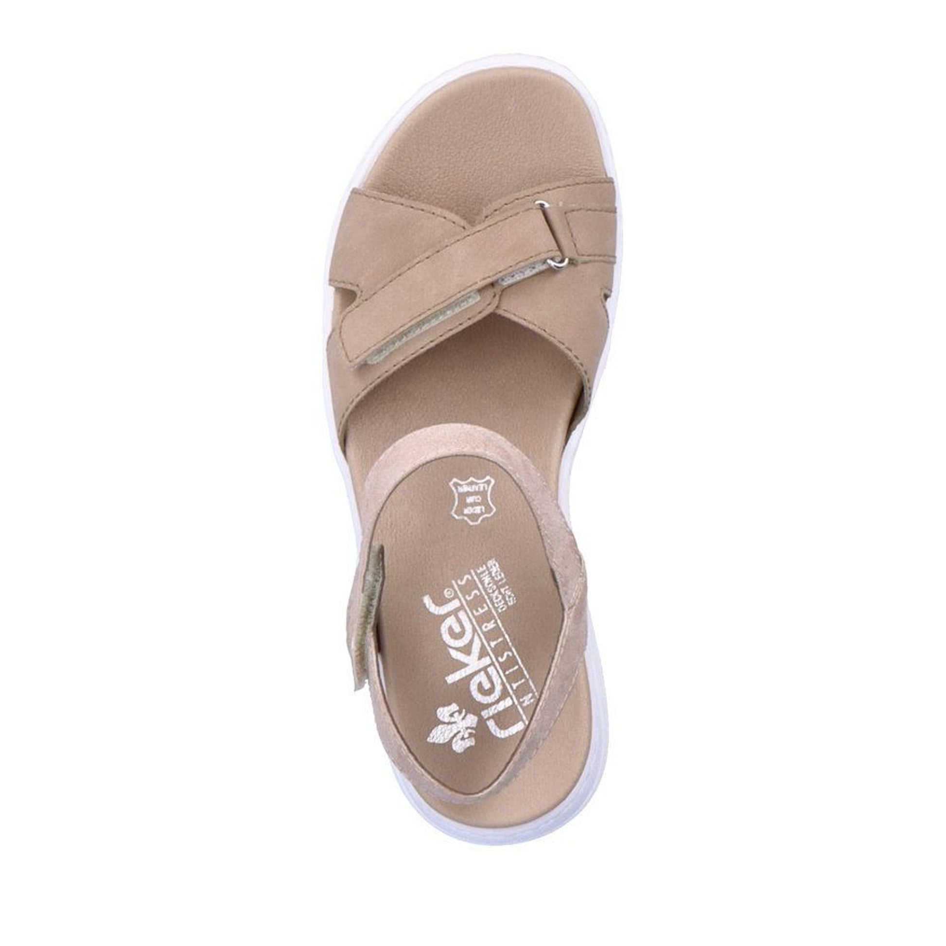 Women's Beige Open-Toe Sandals