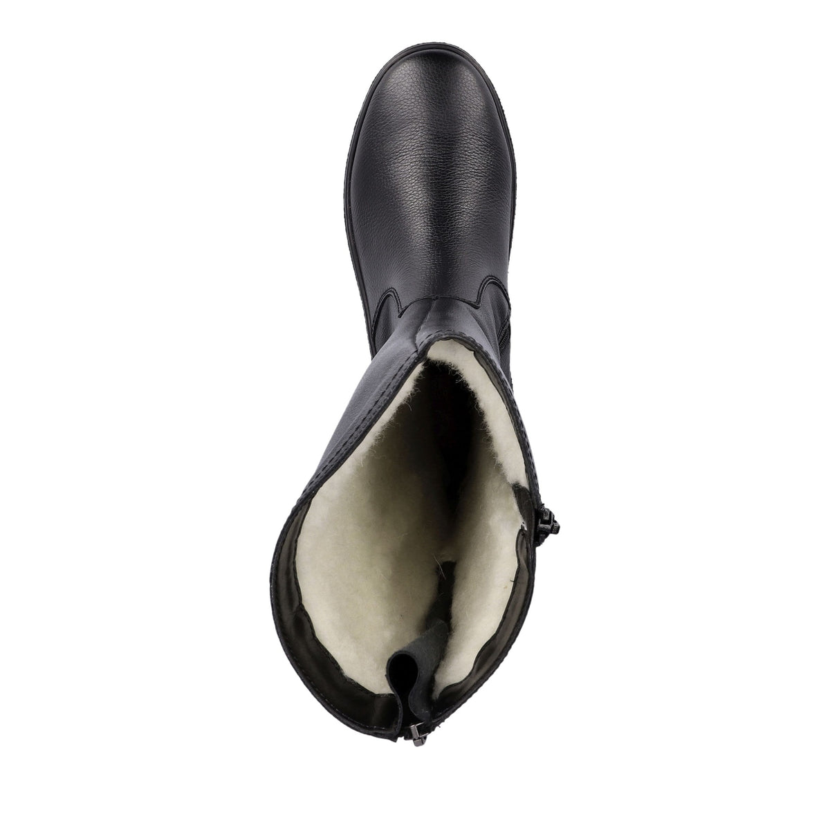black casual closed ladies' boots