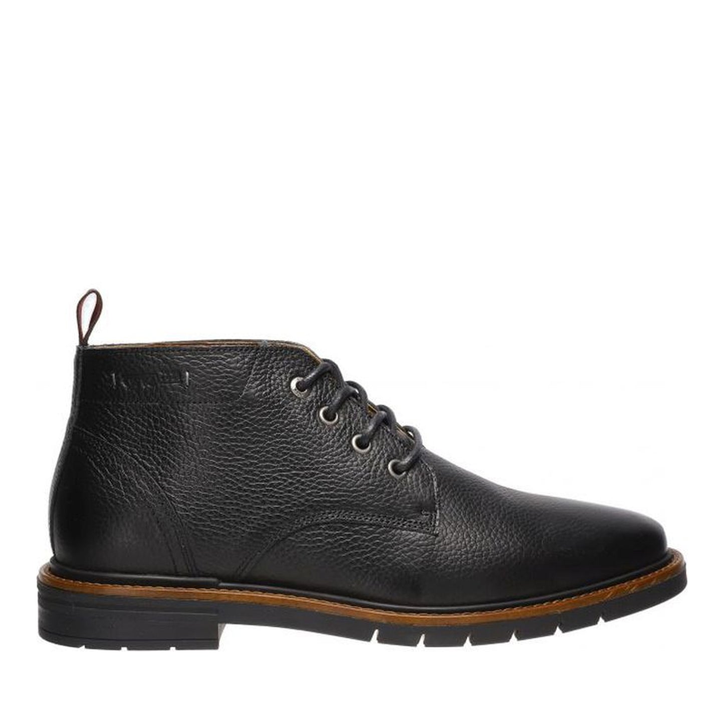 Nivus Men's Black Ankle Boots