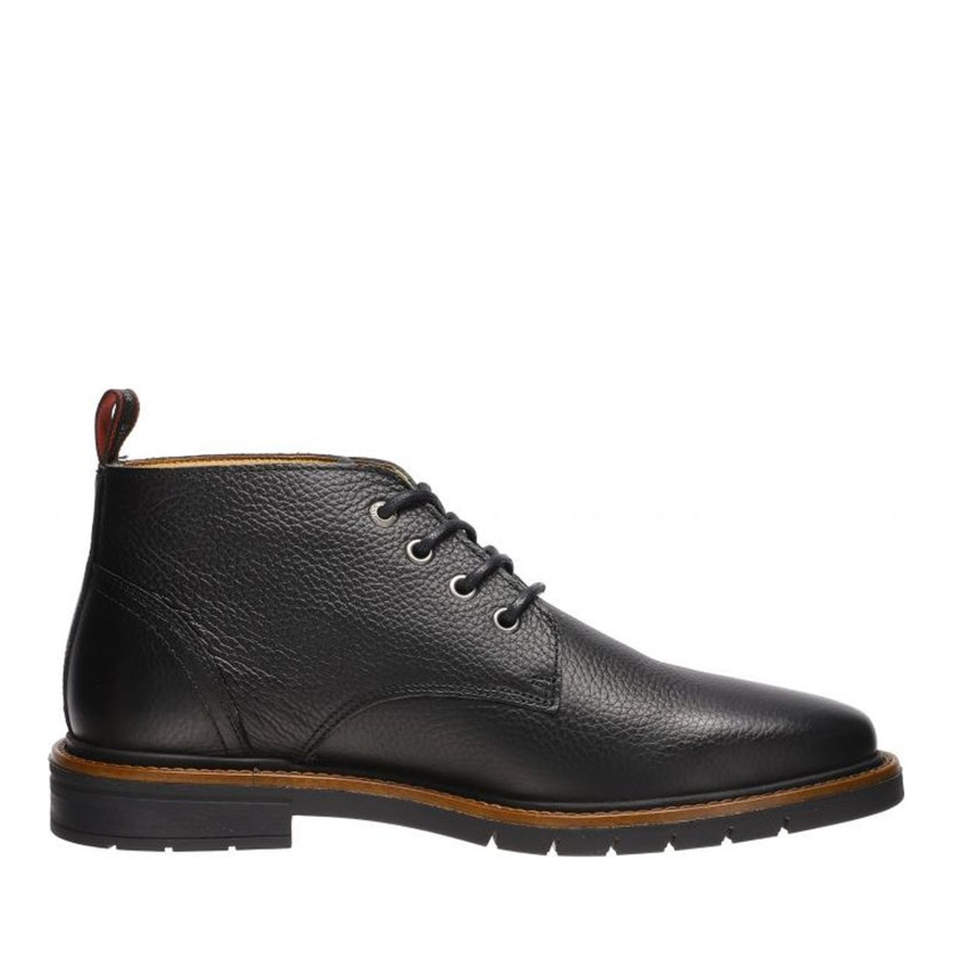 Nivus Men's Black Ankle Boots