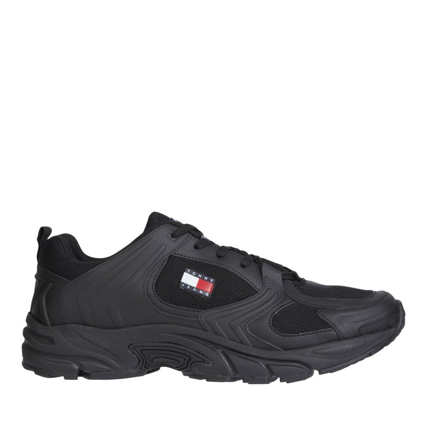 City Runner Men's Black Athletic Sneakers