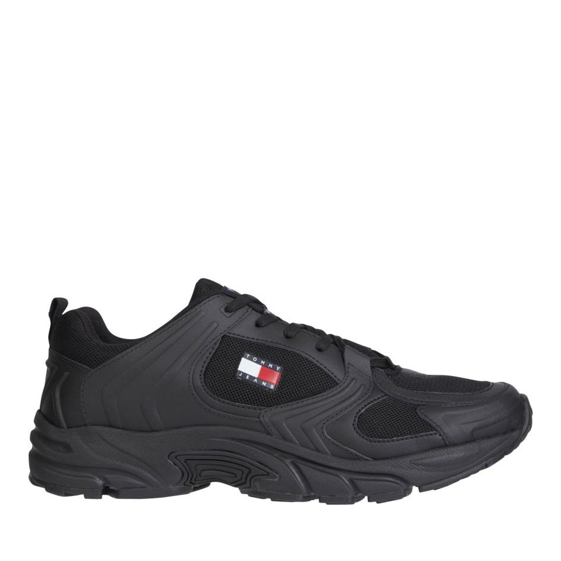 City Runner Men's Black Athletic Sneakers