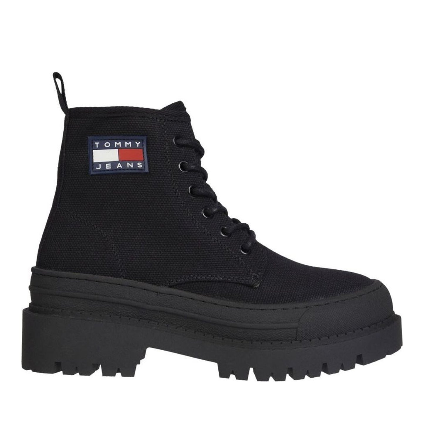 Foxing Women's Black Ankle Boots