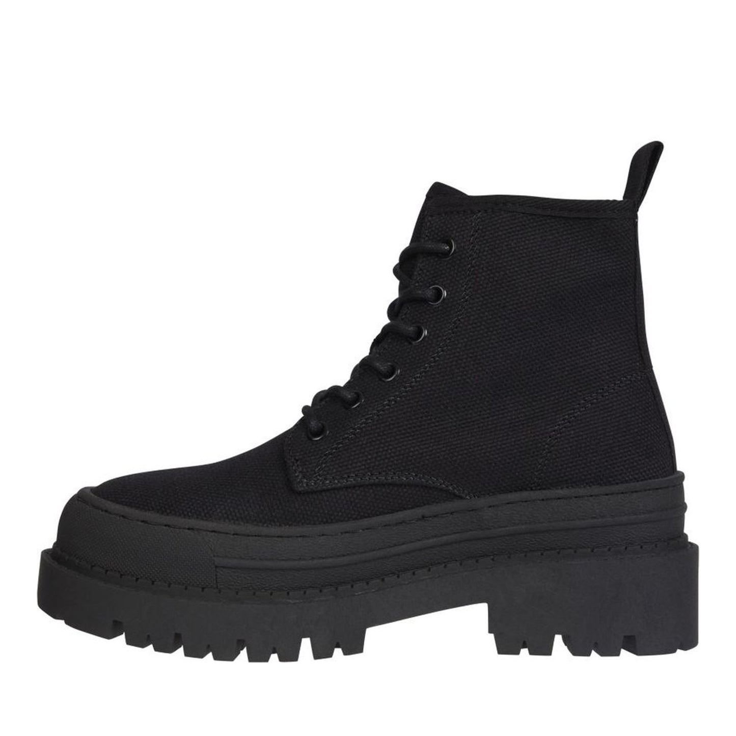 Foxing Women's Black Ankle Boots