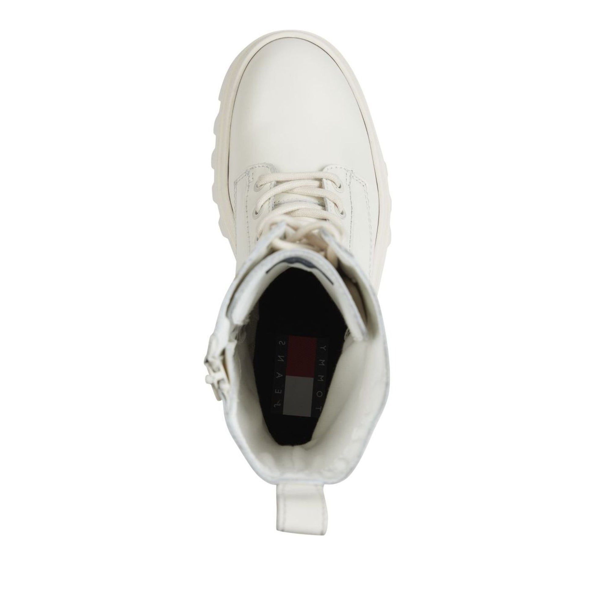 Twelve Women's White Ankle Boots