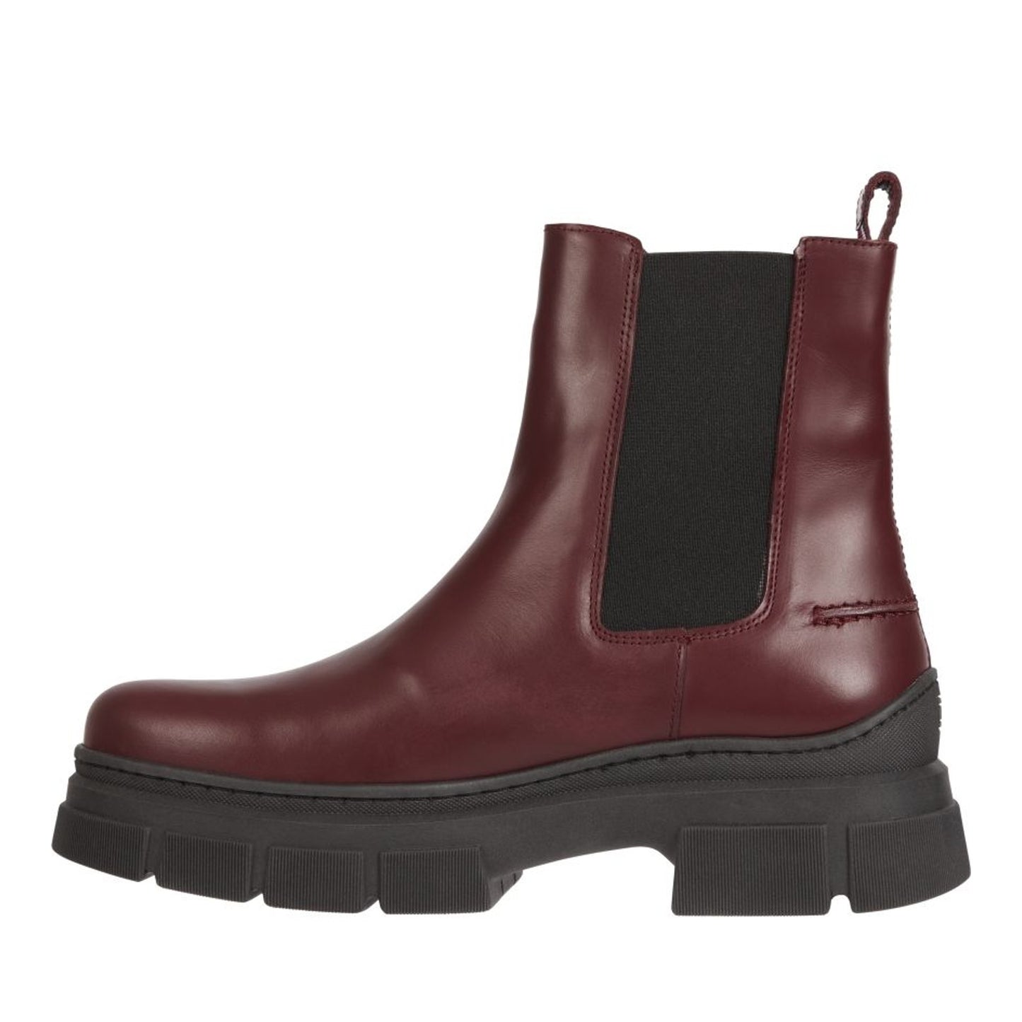 Preppy Outdoor Low Women's Red Ankle Boots