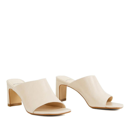 Luisa Women's Beige Open-Toe Sandals