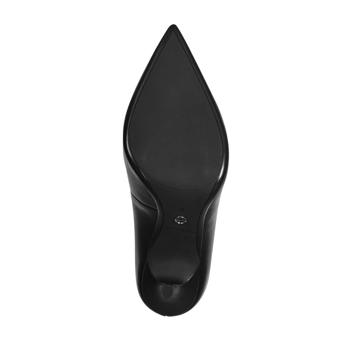 black elegant closed pumps