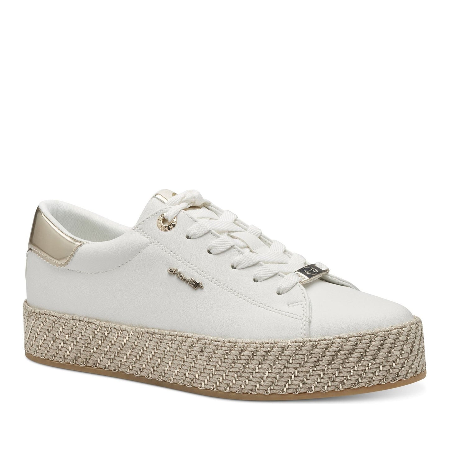 Women's White Fashion Sneakers