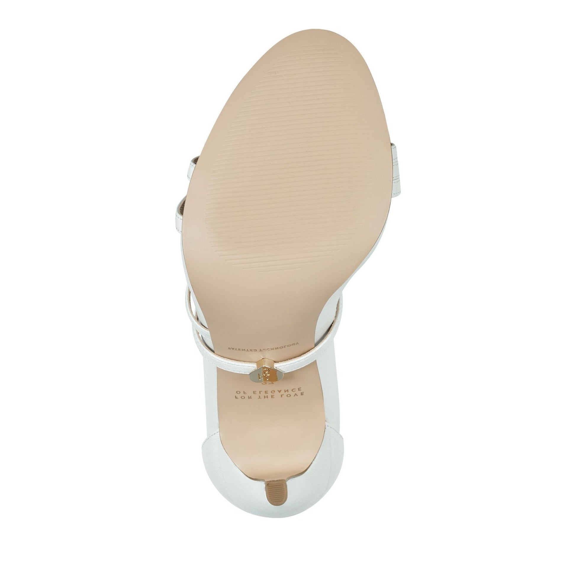 Women's White Dress Open-Toe Sandals