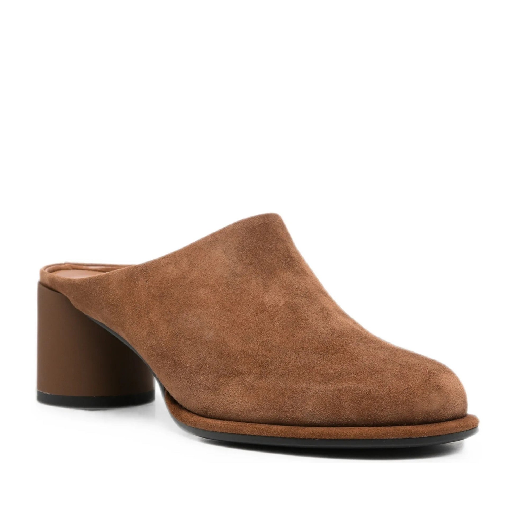 Women's Brown Mule Slippers