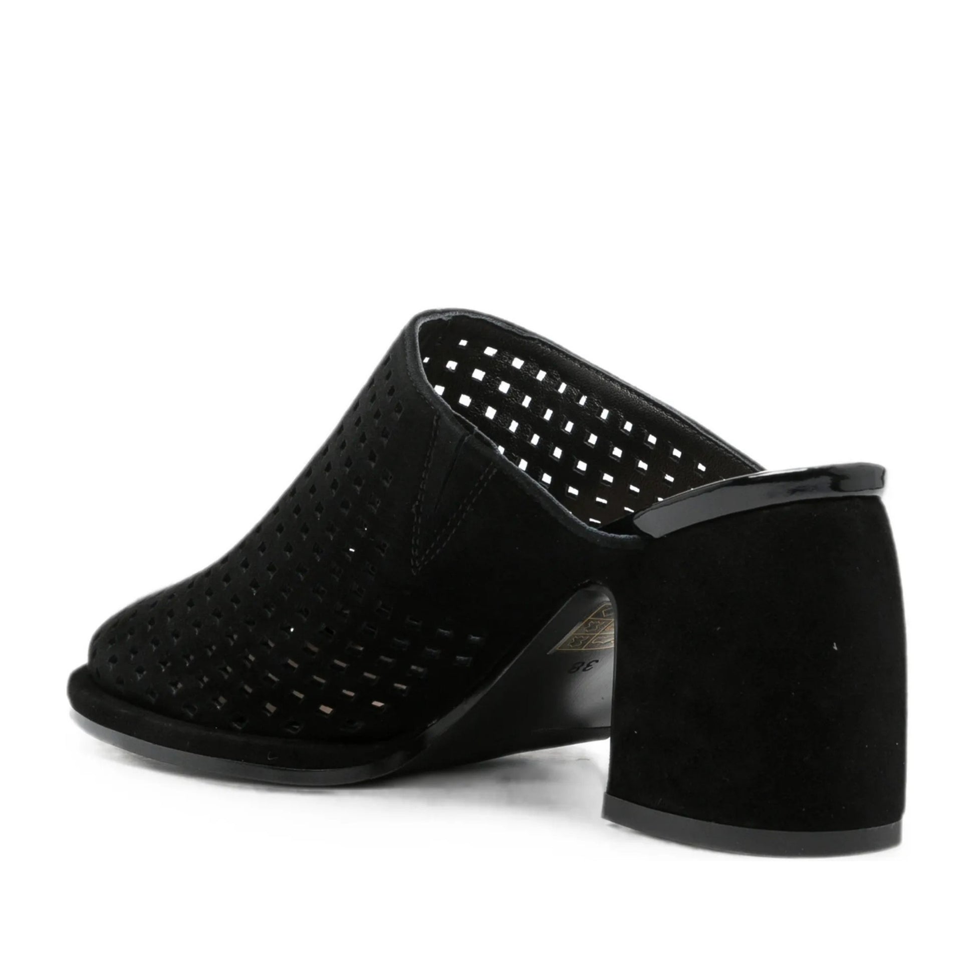 Women's Black Mule Slippers