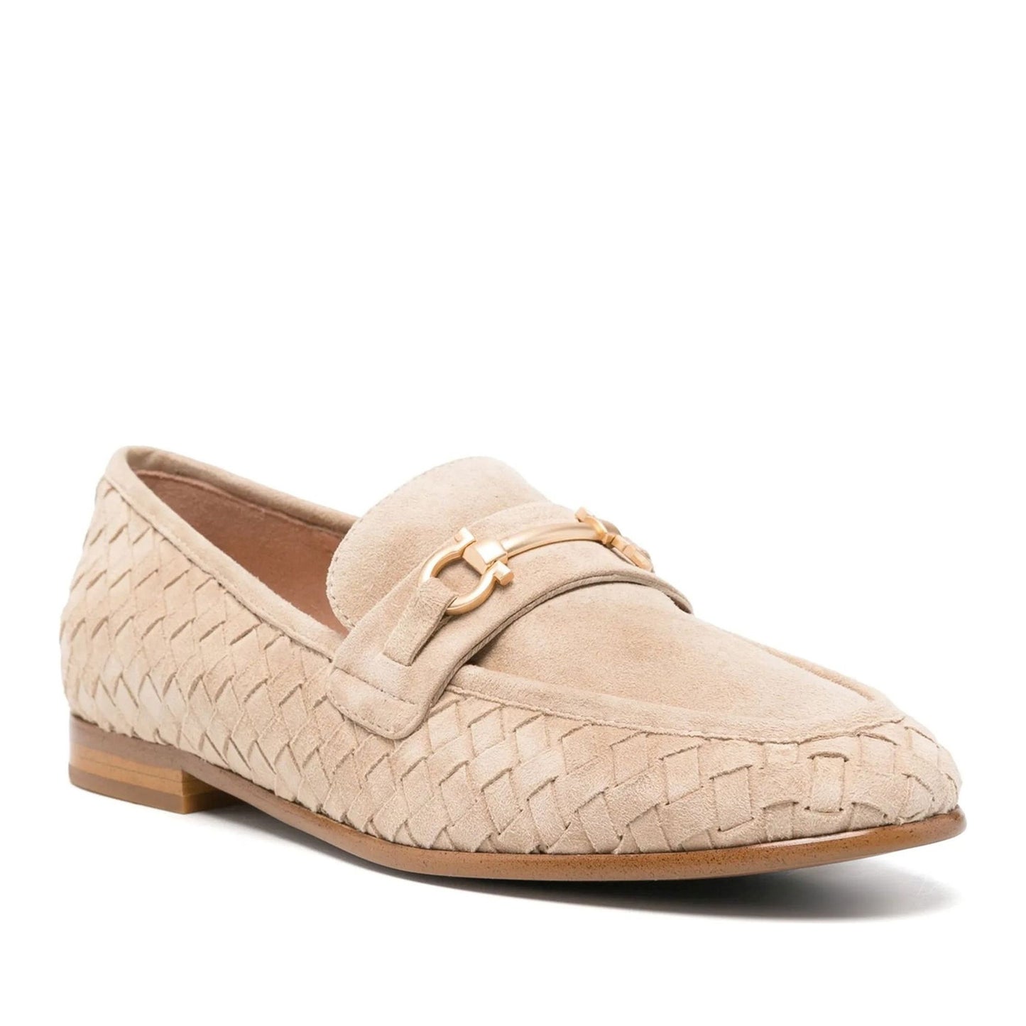 Women's Beige Loafers