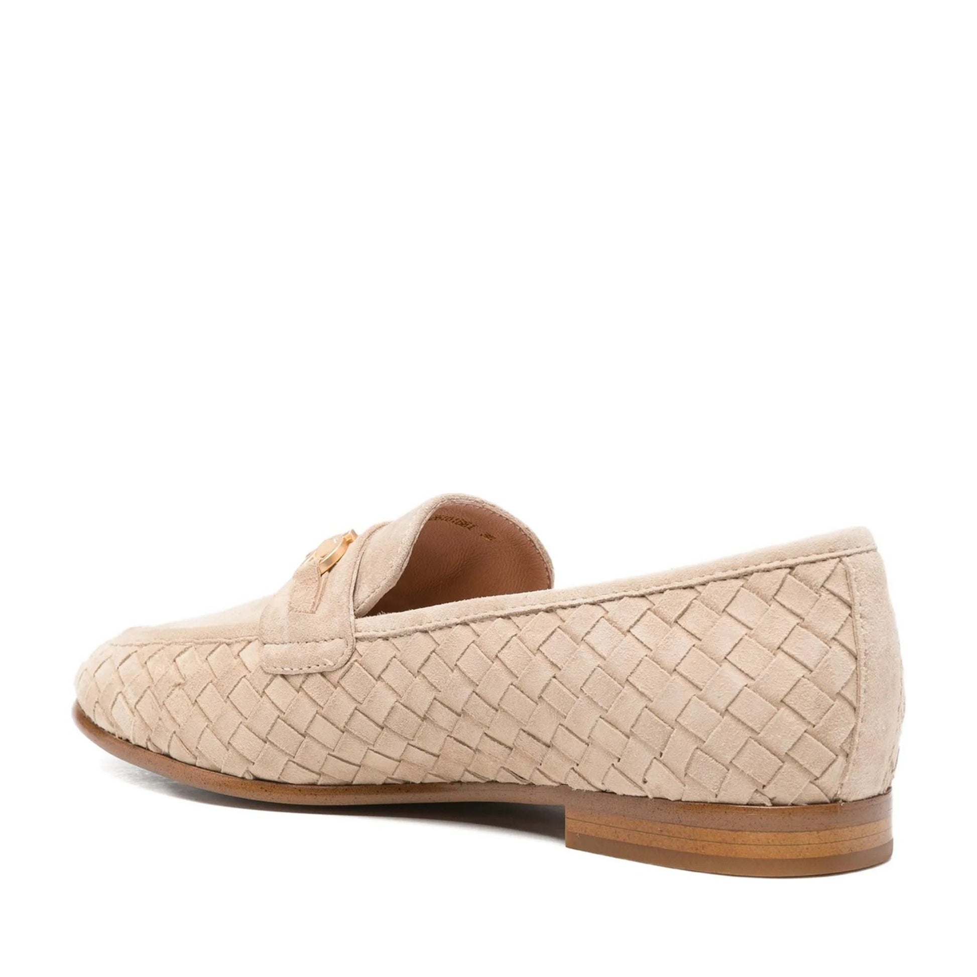 Women's Beige Loafers