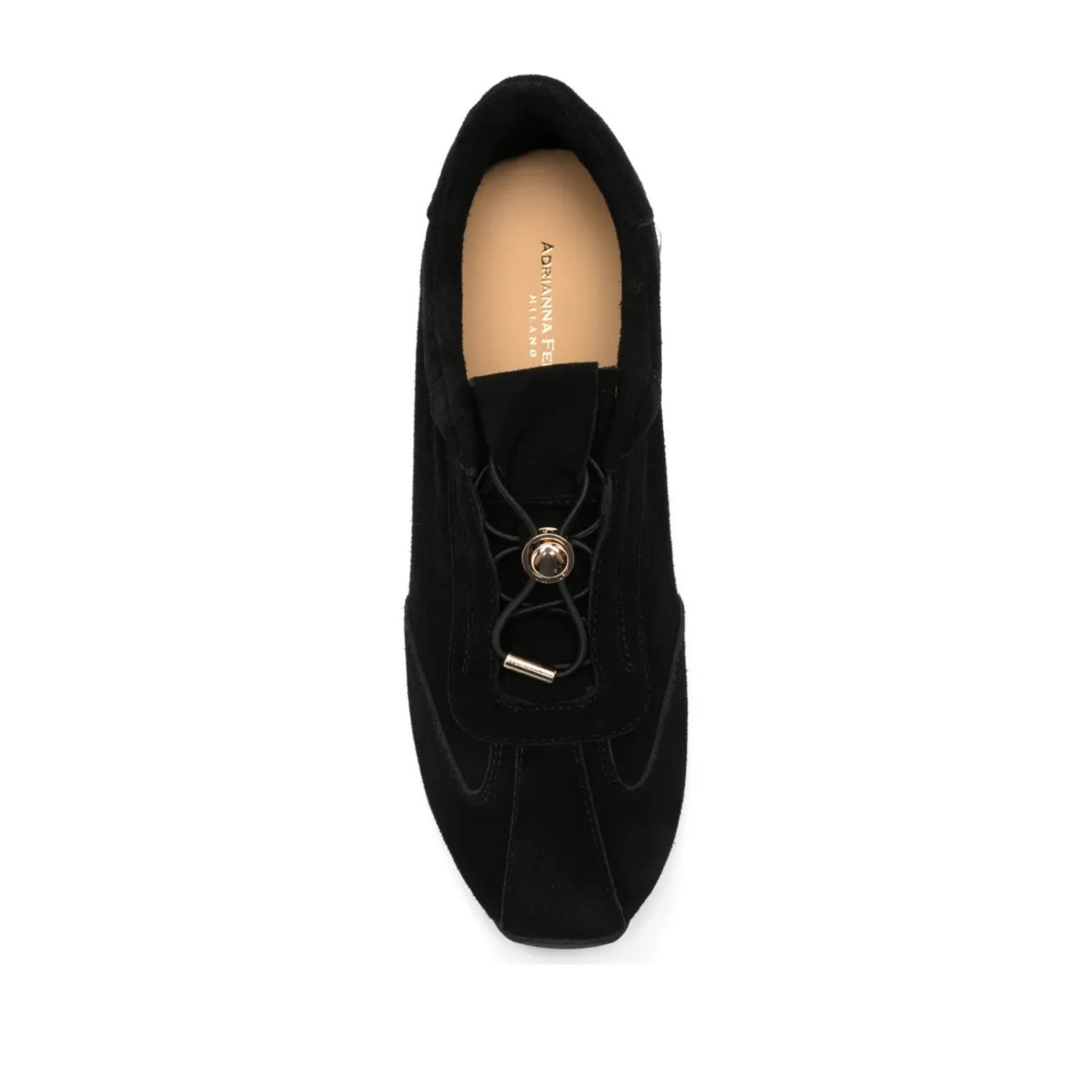 Women's Black Wedge Fashion Sneakers