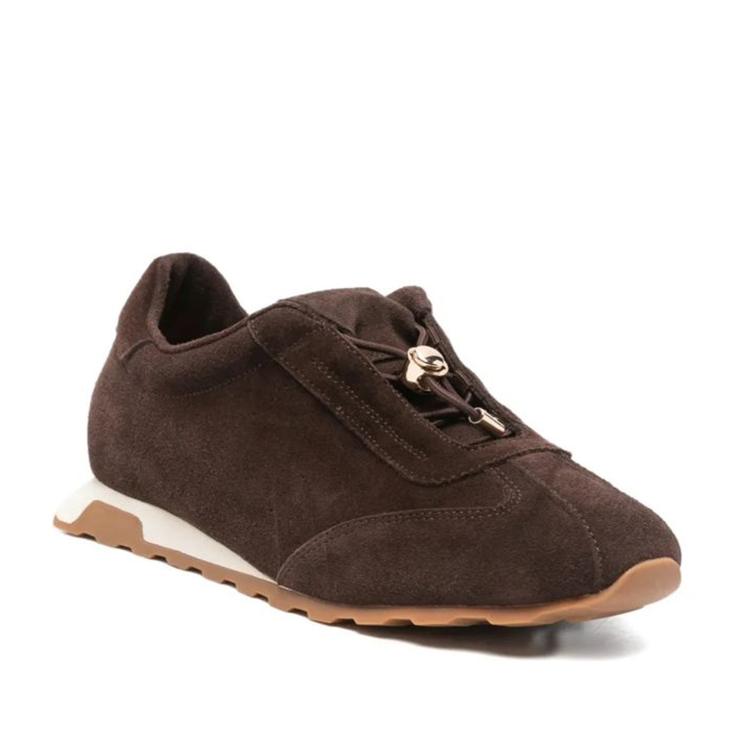 Women's Brown Wedge Fashion Sneakers
