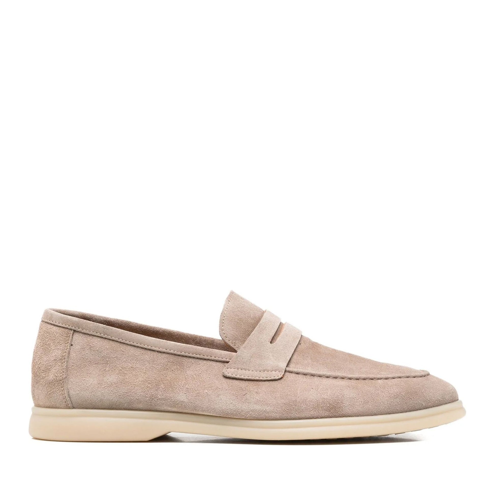 Men's Beige Dress Loafers