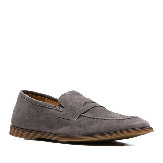 Men's Gray Dress Loafers